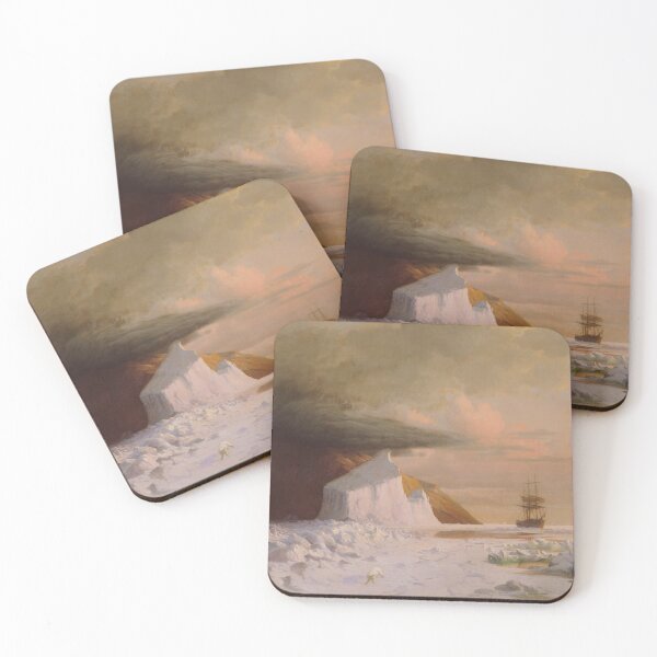 Item preview, An Arctic Summer: Boring Through the Pack in Melville Bay William Bradford American 1871 designed and sold by Dead Artists Collective.