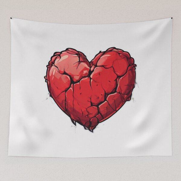 Item preview, Broken Heart artwork designed and sold by Planetporridge.
