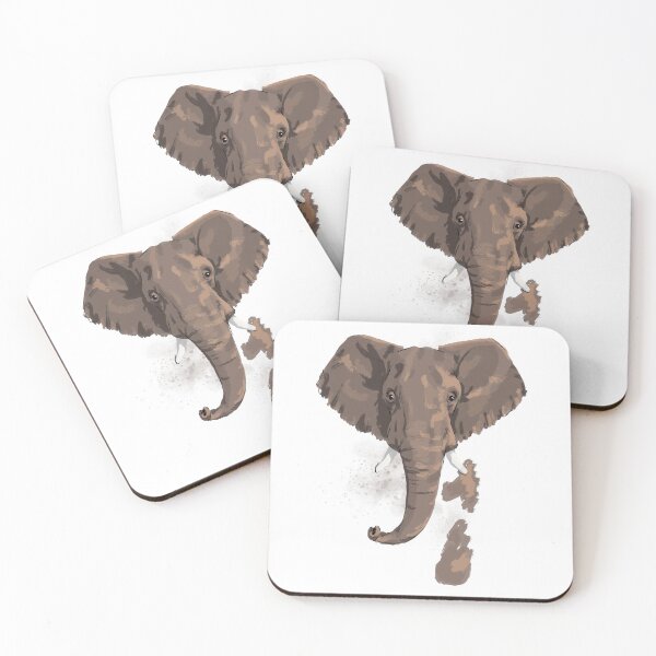 Item preview, Elephant portrait designed and sold by Katie Batchelor.
