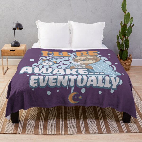 Item preview, I’ll Be Awake… Eventually – Cute Sleepy Sloth With Coffee Design designed and sold by DiverseDemand.