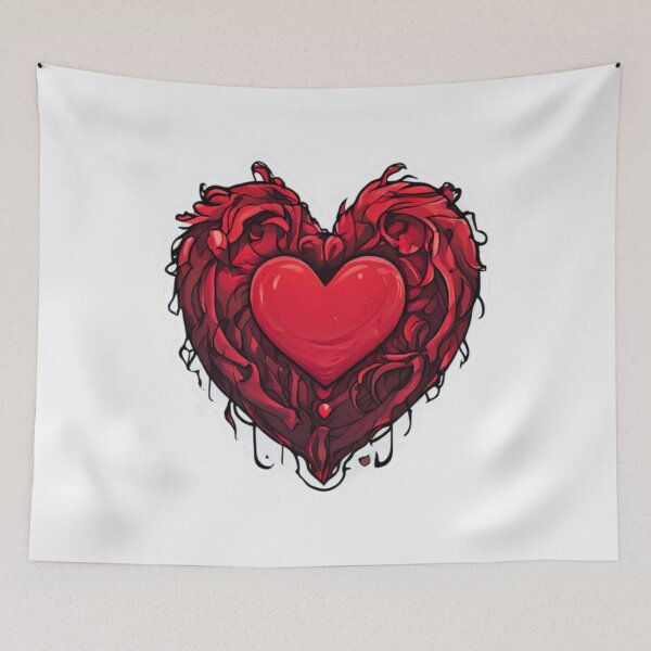 Item preview, Red Heart Artwork designed and sold by Planetporridge.