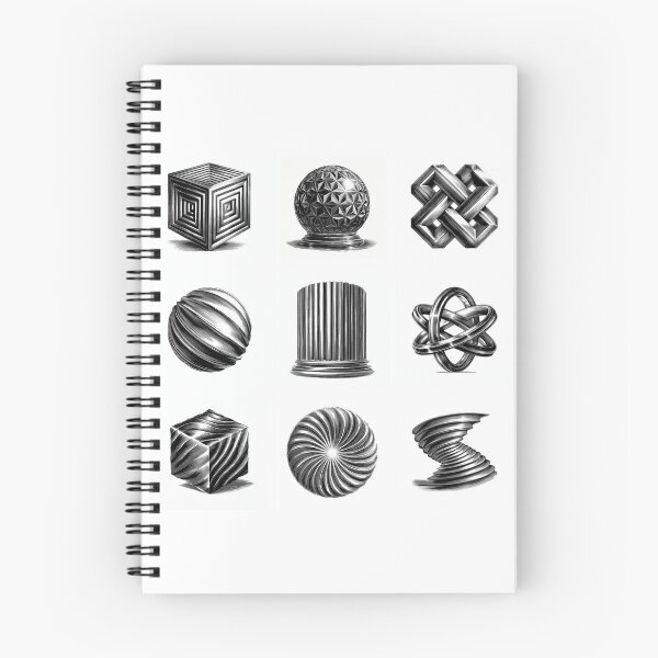 Item preview, 3x3 Geometric Patterns and Forms Collection designed and sold by nikoart001.