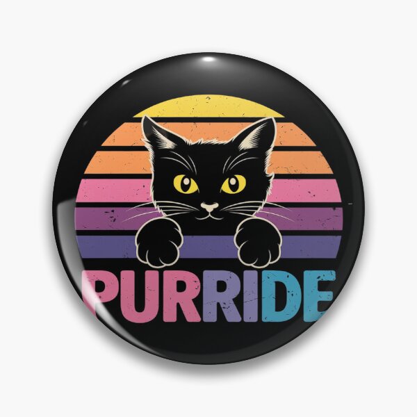 Item preview, Bisexual Cat Purride Bi Pride Flag LGBTQ Women Girls  designed and sold by lilLilaBatArt.