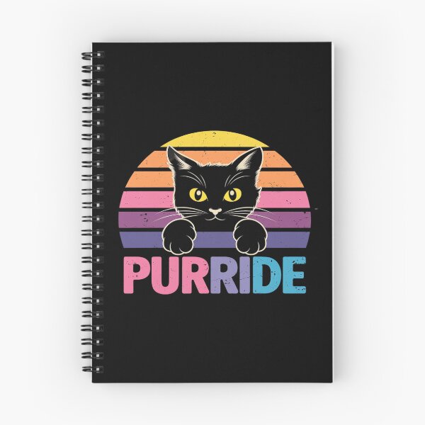 Item preview, Bisexual Cat Purride Bi Pride Flag LGBTQ Women Girls  designed and sold by lilLilaBatArt.