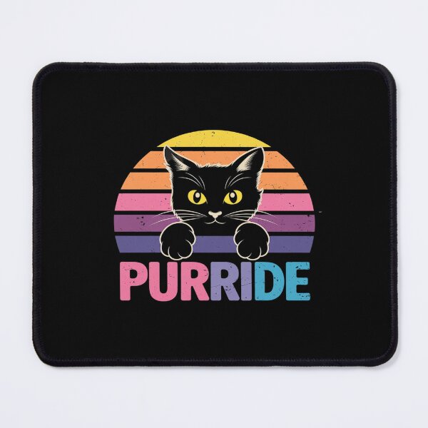 Item preview, Bisexual Cat Purride Bi Pride Flag LGBTQ Women Girls  designed and sold by lilLilaBatArt.