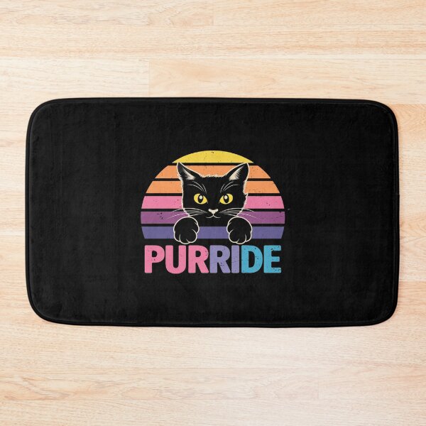 Item preview, Bisexual Cat Purride Bi Pride Flag LGBTQ Women Girls  designed and sold by lilLilaBatArt.