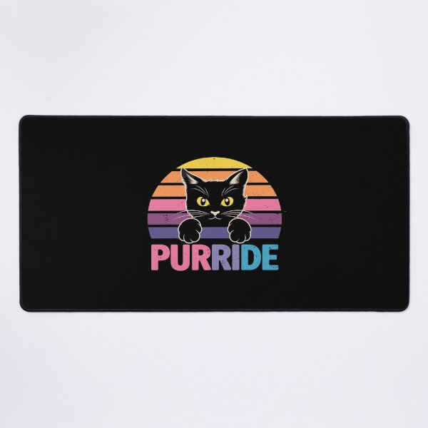 Item preview, Bisexual Cat Purride Bi Pride Flag LGBTQ Women Girls  designed and sold by lilLilaBatArt.