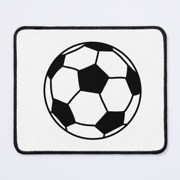 Item preview, Black and white soccer football ball designed and sold by designbybrisson.