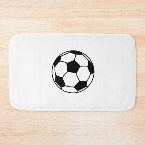 Item preview, Black and white soccer football ball designed and sold by designbybrisson.