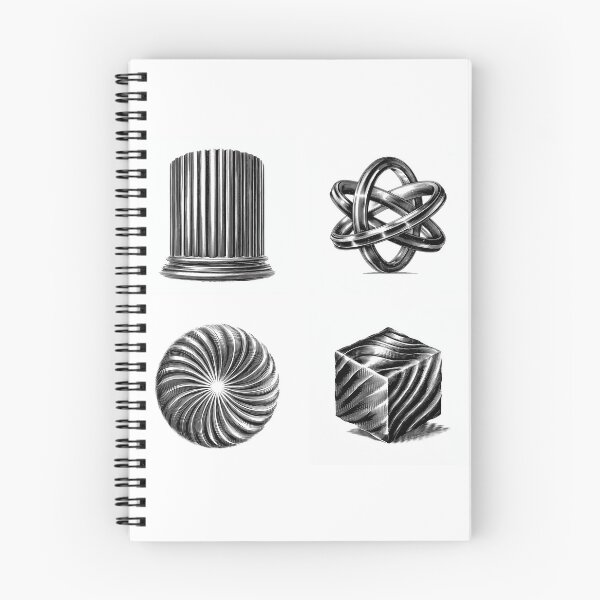 Item preview, 2x2 Geometric Metal Structures designed and sold by nikoart001.
