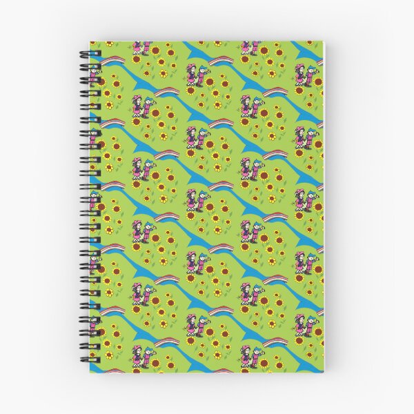 Item preview, Cute Girls Holding Hands in Sunflower Field Seamless Pattern - Summer Friendship Doodle designed and sold by NgernPhanLan.