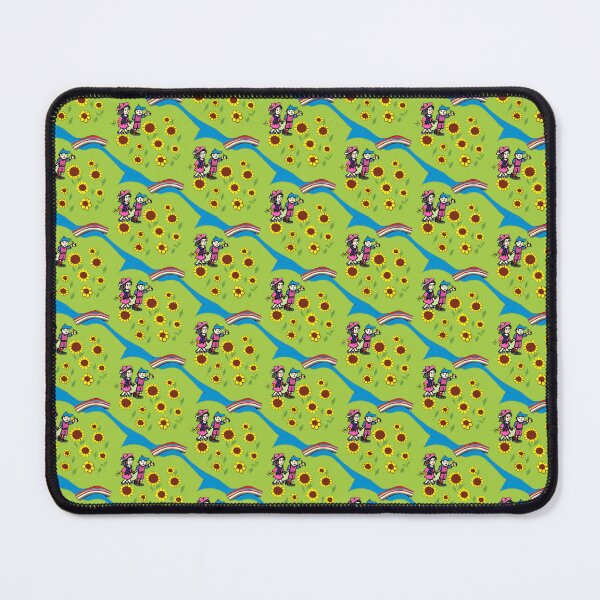 Item preview, Cute Girls Holding Hands in Sunflower Field Seamless Pattern - Summer Friendship Doodle designed and sold by NgernPhanLan.