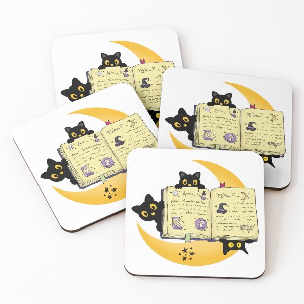 Item preview, Magical Cats & Spellbook designed and sold by The Cozy Crypt.