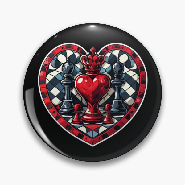 Item preview, Chess Heart Design designed and sold by Planetporridge.