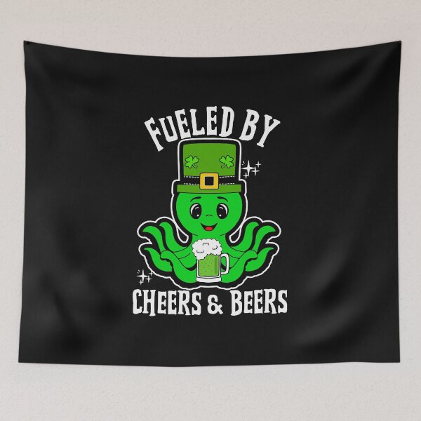 Item preview, Funny Green Beer Drinking Saying designed and sold by Sartoris Art.