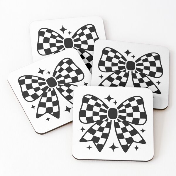 Item preview, Checkered Cheer Bow designed and sold by FloraliteCo.