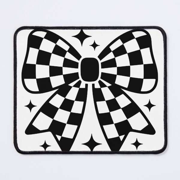 Item preview, Checkered Cheer Bow designed and sold by FloraliteCo.