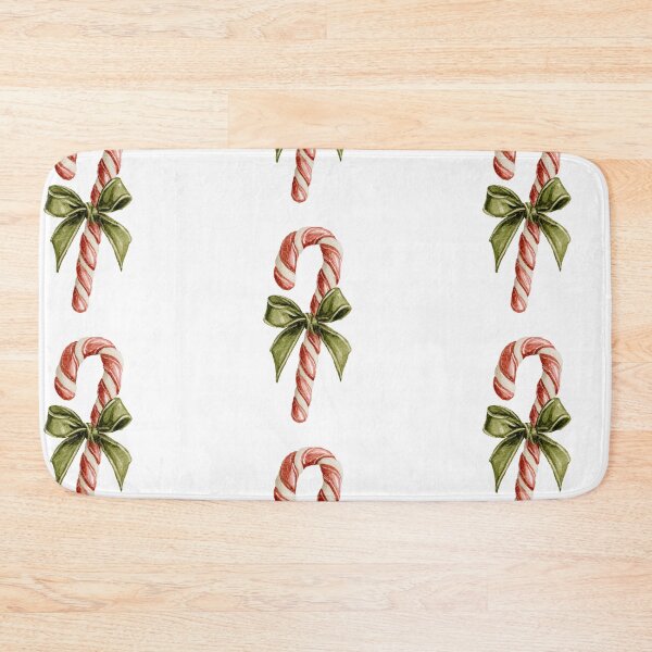 Item preview, Candy cane with a green ribbon designed and sold by MendaciousMina.