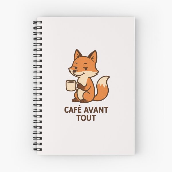 Item preview, Caffeinated Fox – Coffee Before Anything designed and sold by Jebehlo.