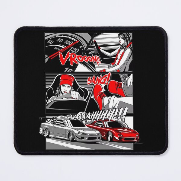Item preview, JDM Manga Street Racing Design Silvia S15 vs RX-7 FD Drift Comic designed and sold by thundergearshop.