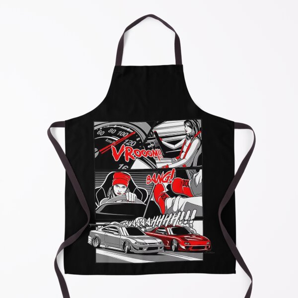 Item preview, JDM Manga Street Racing Design Silvia S15 vs RX-7 FD Drift Comic designed and sold by thundergearshop.
