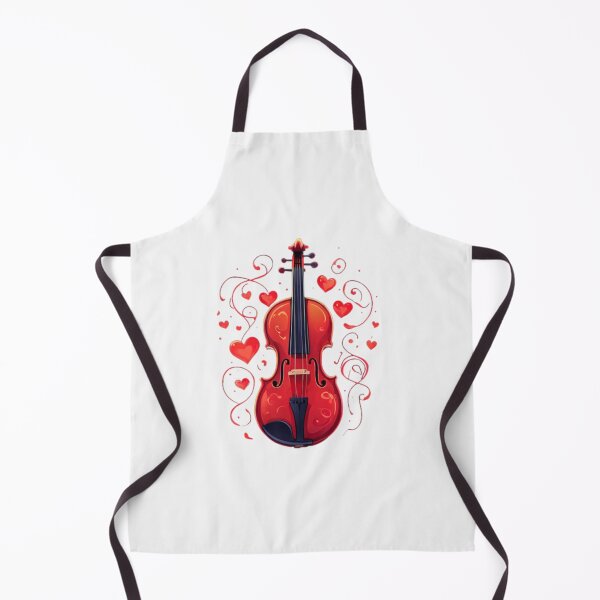 Item preview, Violin and Hearts Design designed and sold by Planetporridge.