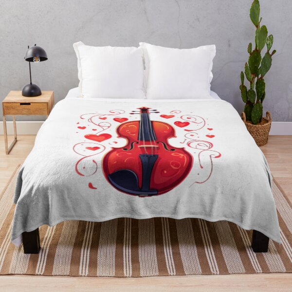 Item preview, Violin and Hearts Design designed and sold by Planetporridge.