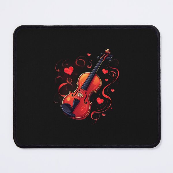 Artikelvorschau, Violine und Herzen Kunst entworfen und verkauft von Planetporridge.