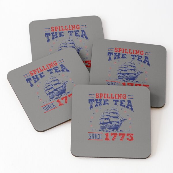Item preview, SPILLING-THE-TEA-SINCE-1773-T-SHIRT designed and sold by TaysomToombsf.