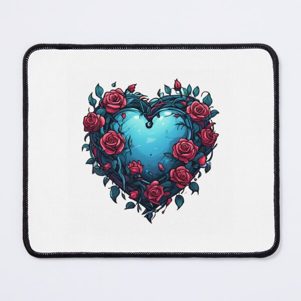 Item preview, Heart and flowers designed and sold by Planetporridge.