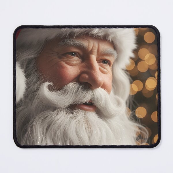Item preview, Close-up Portrait of Santa Claus with Sparkle Beard designed and sold by homydesign.