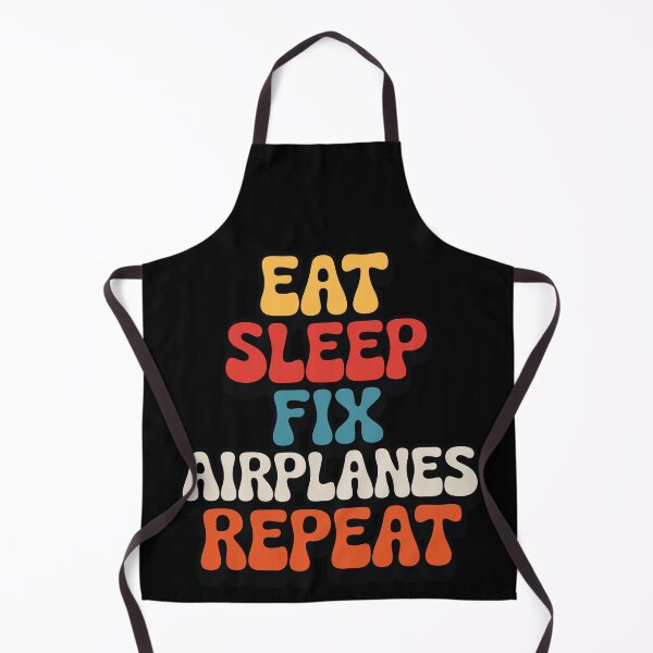 Item preview, Eat Sleep Fix Airplanes Repeat Aviation Mechanic designed and sold by tmerchtrends.
