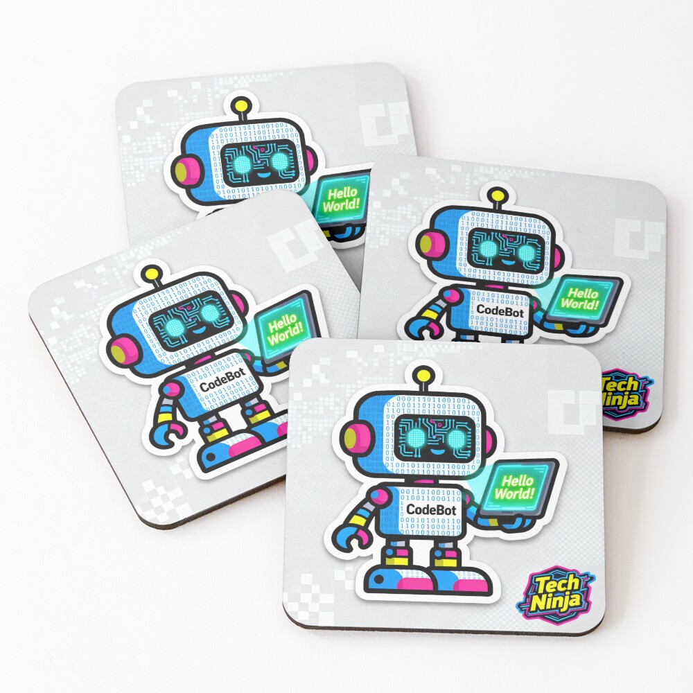 Item preview, Coasters (Set of 4) designed and sold by StudioShivCraft.