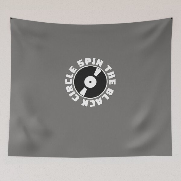 Item preview, SPIN THE BLACK CIRCLE RECORD LOGO designed and sold by TaysomToombsf.