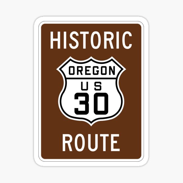Item preview, Historic Columbia River Highway Road Sign designed and sold by PZAndrews.