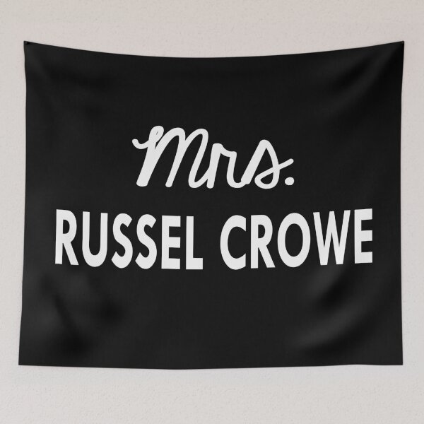 Item preview, Mrs Russel Crowe designed and sold by Sasya.