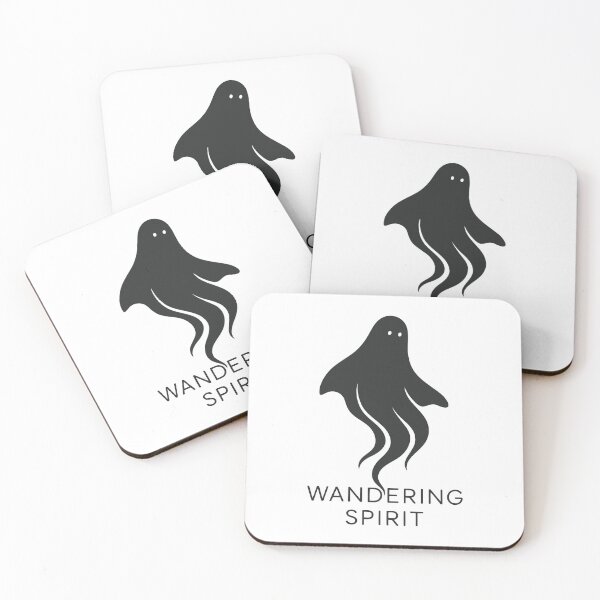 Item preview, Wandering Spirit – Minimal Ghost Emblem designed and sold by SnappyPNG.