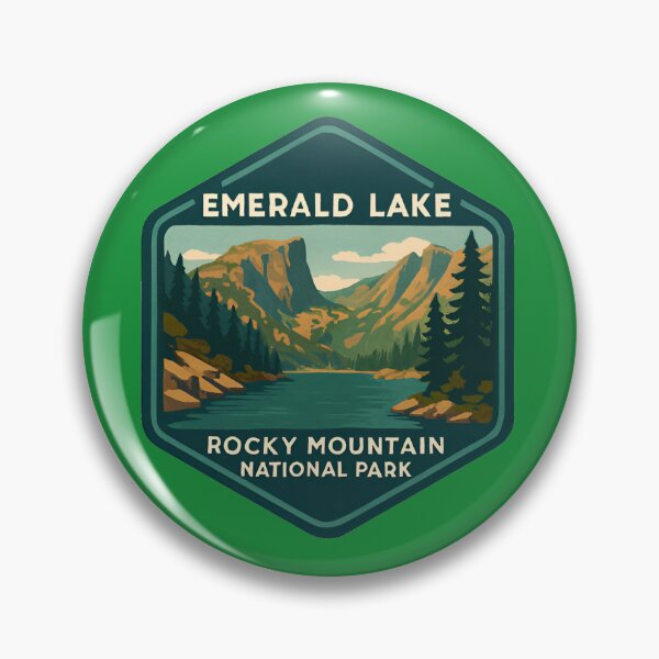Item preview, Emerald Lake Rocky Mountain National Park designed and sold by Broken Antler Designs .