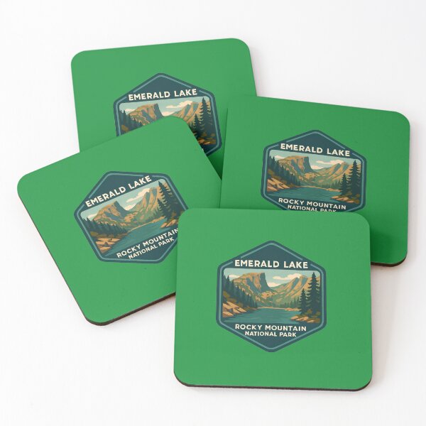 Item preview, Emerald Lake Rocky Mountain National Park designed and sold by Broken Antler Designs .