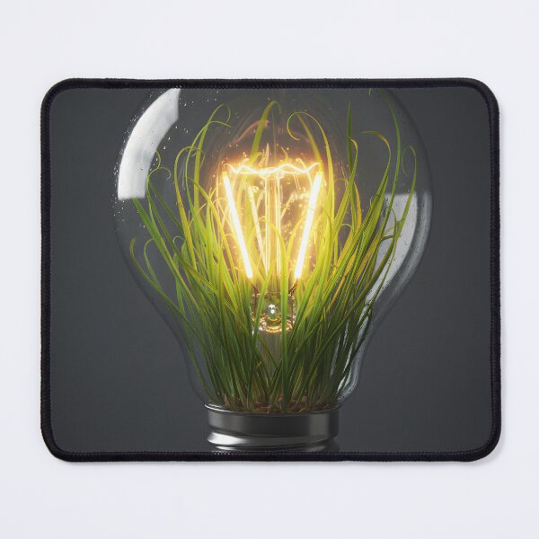 Item preview, Light Bulb with Grass Growing Inside designed and sold by homydesign.