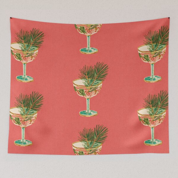 Item preview, Vintage mid century modern festive drink designed and sold by MendaciousMina.