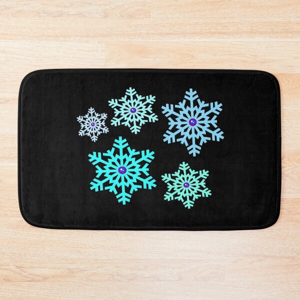 Item preview, Blue snowflakes designed and sold by ArthureCendre.
