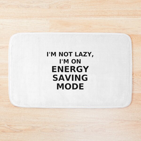 Item preview, Energy Saving Mode Funny Lazy T-Shirt designed and sold by Jebehlo.