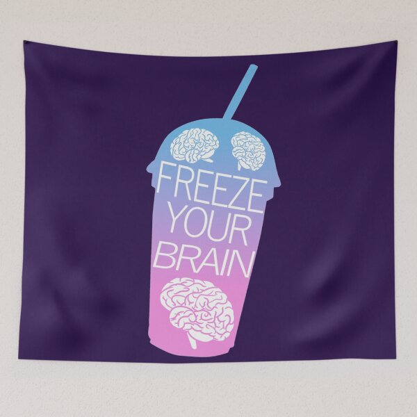 Item preview, FREEZE YOUR BRAIN designed and sold by underland2arts.