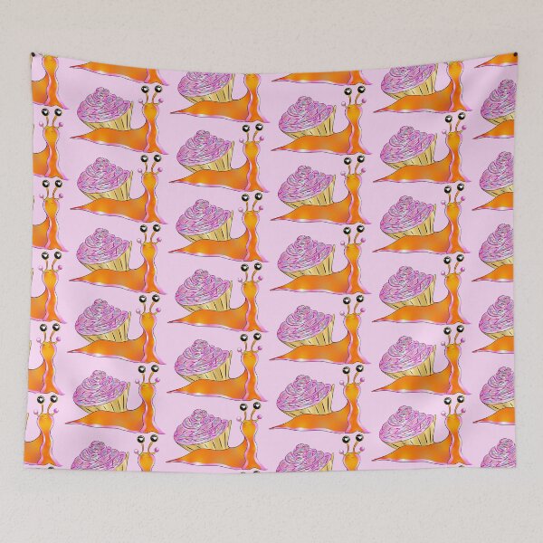 Item preview, Pinkle Sprinkle - The Cupcake Snail  designed and sold by Uniq1.Arts.