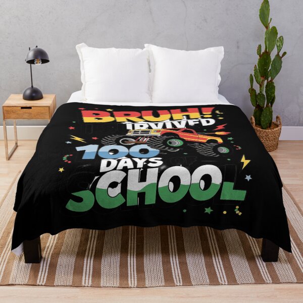 Item preview, Bruh I Survived 100 Days of School-Boys Kids  designed and sold by CombatTask.