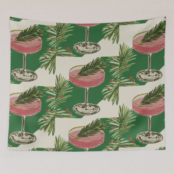Item preview, Vintage mid century modern festive drink designed and sold by MendaciousMina.