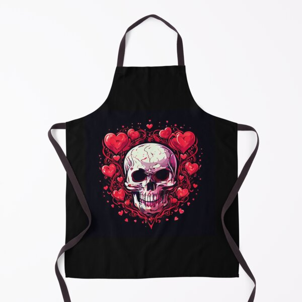 Item preview, Skull and Hearts Art designed and sold by Planetporridge.