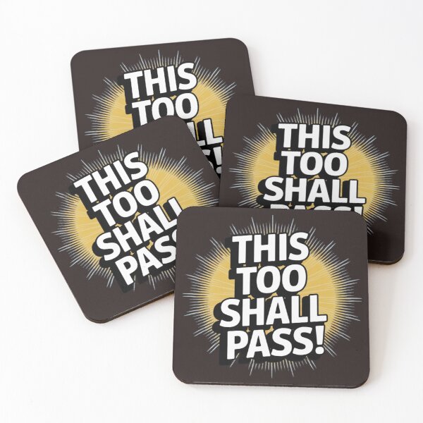 Item preview, This Too Shall Pass – Encouraging Mental Health Quote designed and sold by WHDProduction45.