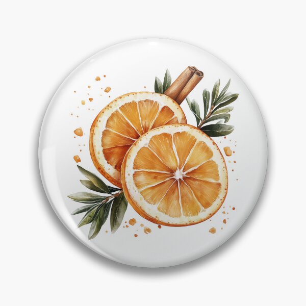 Item preview, Slices of oranges and cinnamon stick designed and sold by MendaciousMina.